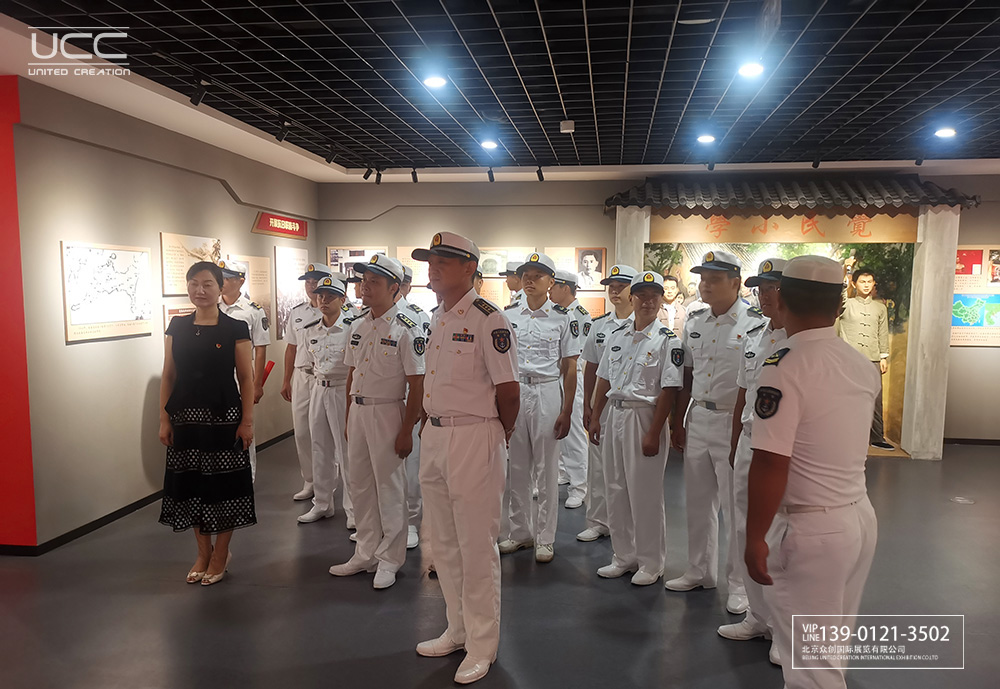 喜迎建軍節(jié)，海軍南海艦隊(duì)來東海島東海島園區(qū)黨群服務(wù)中心參觀(圖2)